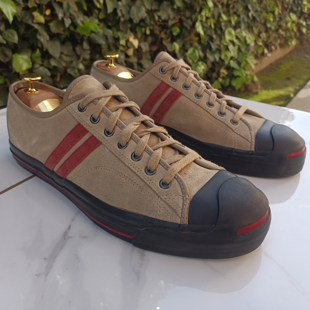 LMT Edition Converse x John Varvatos x Jack Purcell Brown/Red/Black Size 12